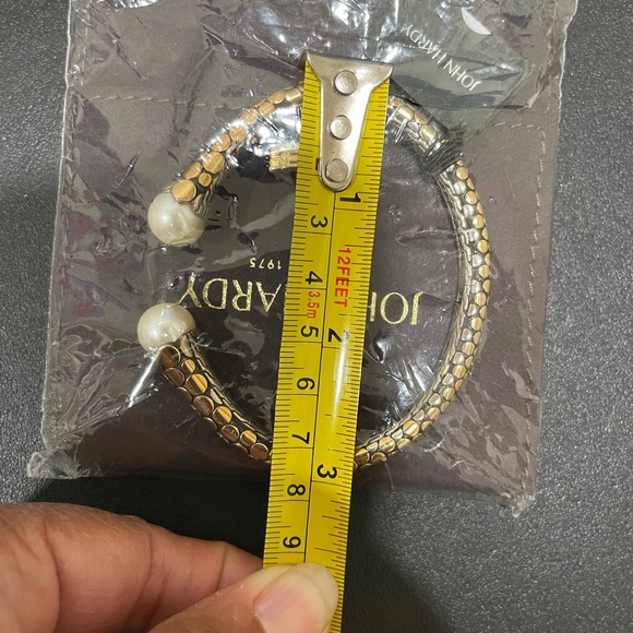 John Hardy Women’s Dot Gold & Silver Kick Cuff L - Picture 10 of 10